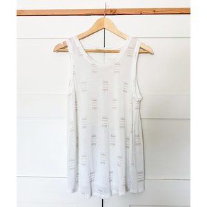 TOWNSEN cream patterned tank